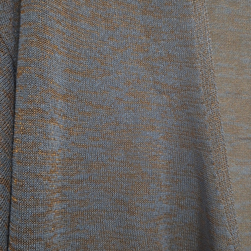 MARELLA Womens Light‎ Blue Knit Open Front Tie Front Cardigan Sweater Top Size L - Picture 3 of 7